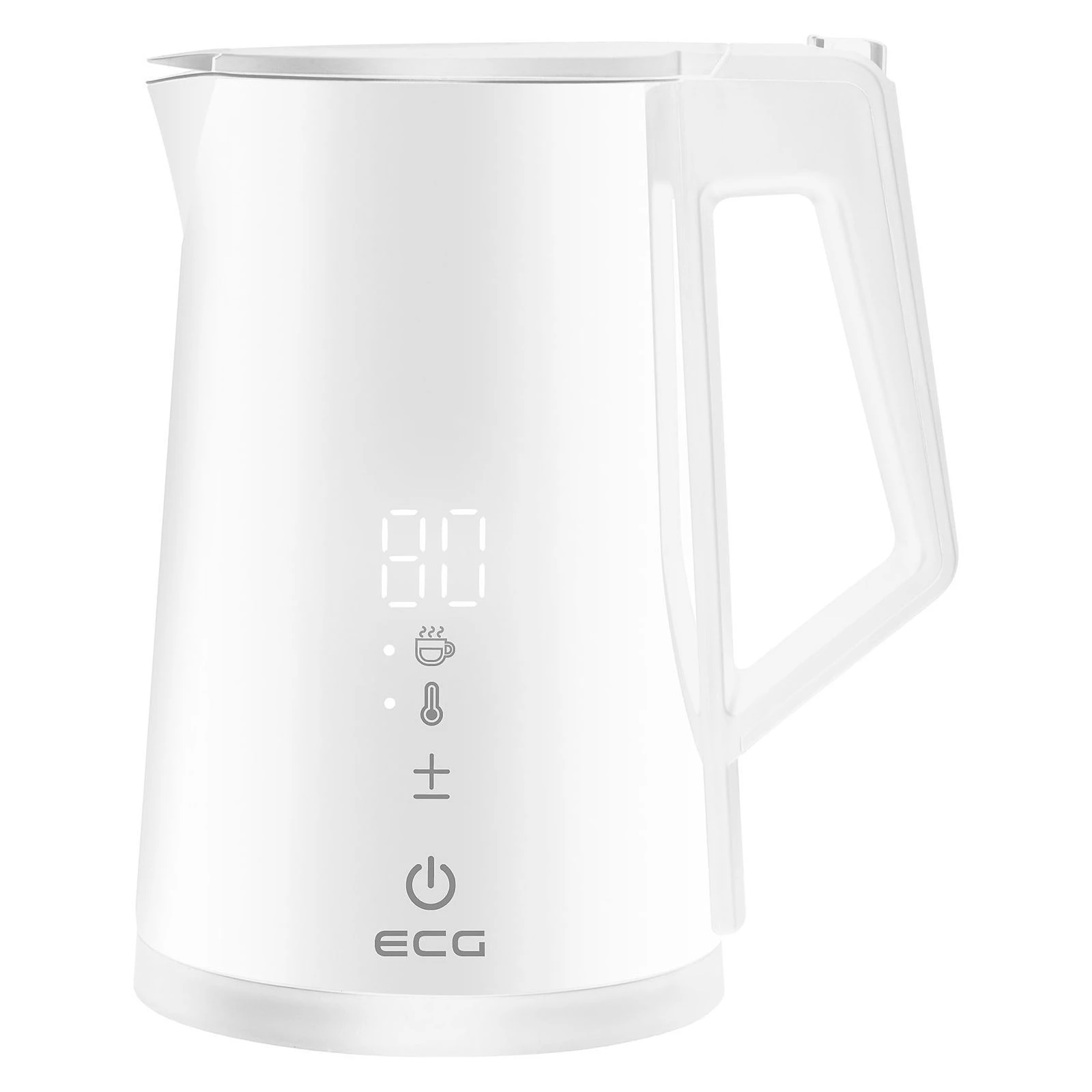 Електрочайник ECG RK 1893 Digitouch White (UA)