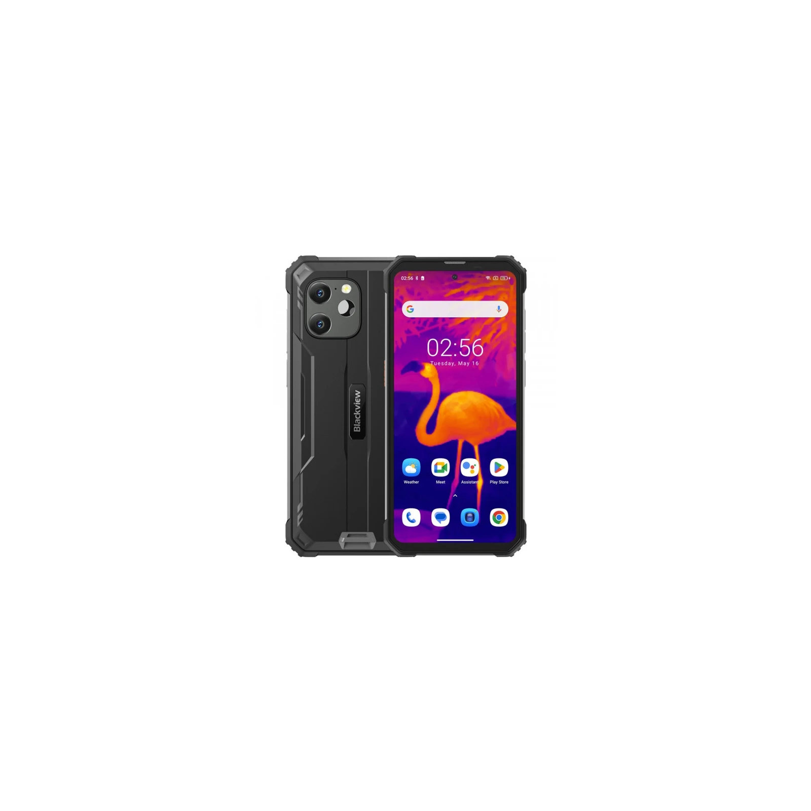 Мобільний телефон Blackview BV8900 8/256GB NFC Black (6931548313502) (UA)