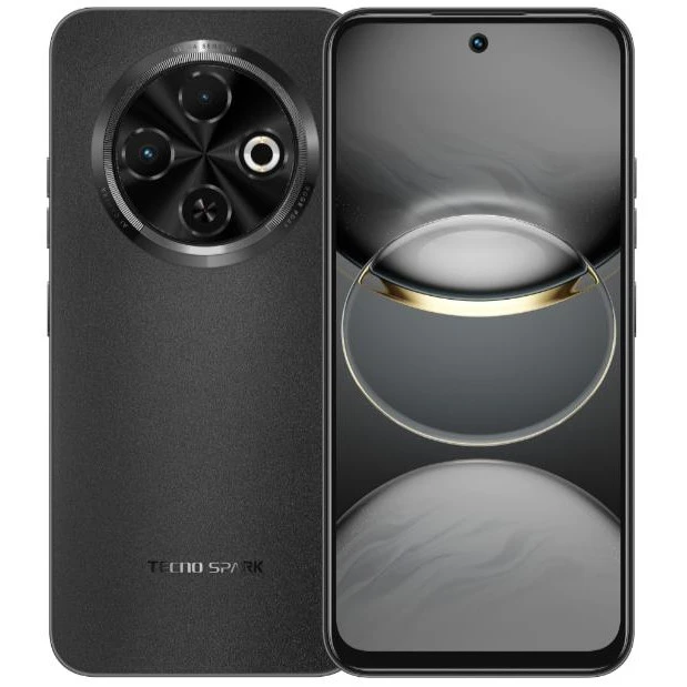 Мобільний телефон Tecno Spark 30C KL5n 4/128GB Orbit Black (4894947051746) (UA)