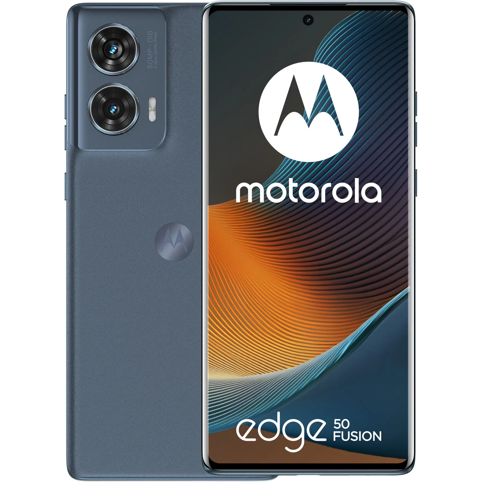 Мобільний телефон Motorola Edge 50 Fusion 12/512GB Forest Blue (PB3T0062UA) (UA)