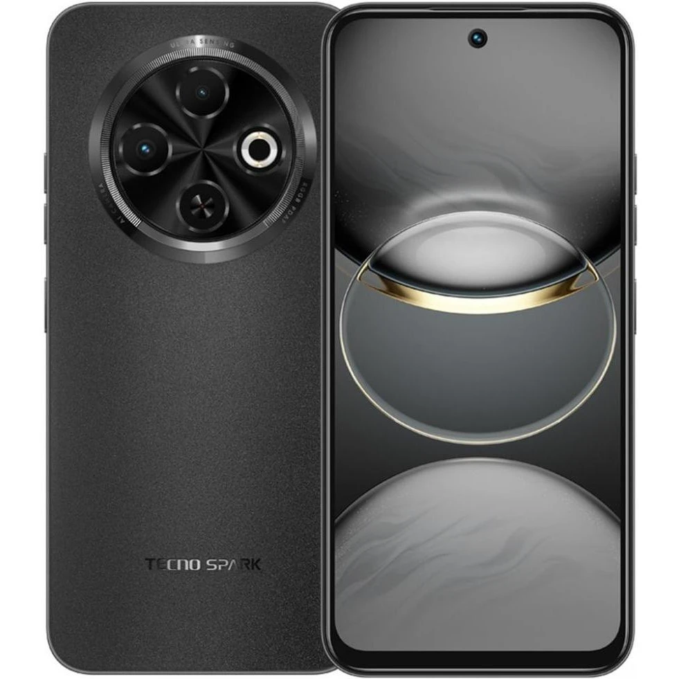 Мобильный телефон Tecno Spark 30C KL5n 6/128GB Orbit Black (4894947051753) (UA)