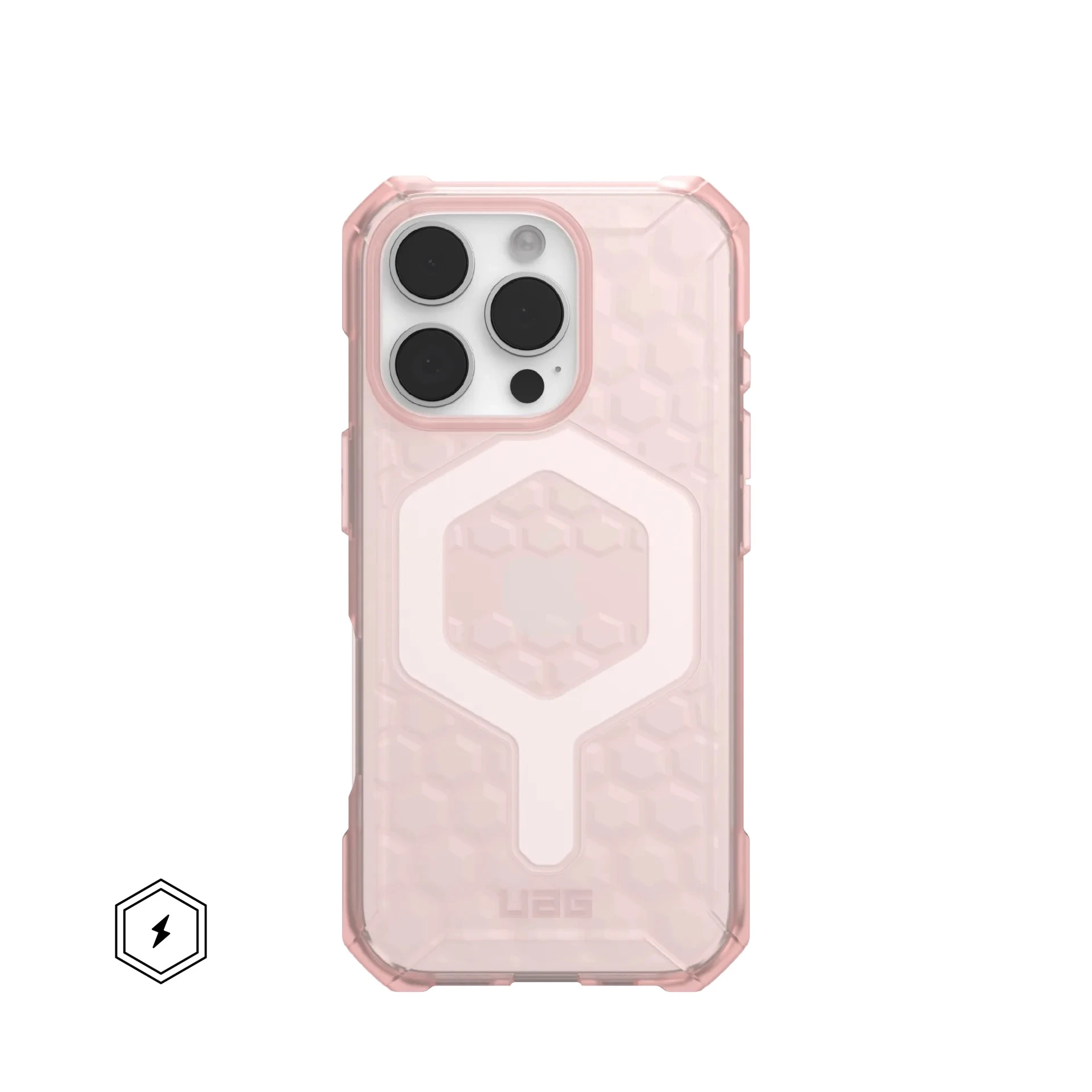 UAG Чохол для iPhone 16 Pro, Essential Armor Magsafe, Rose (114448114C4C) (UA)