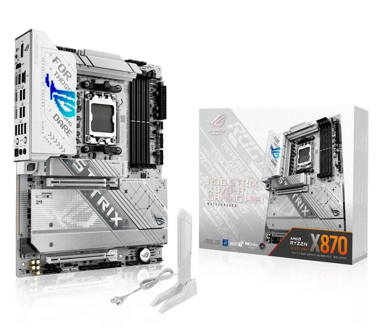 Материнська плата ASUS ROG STRIX X870-A GAMING WIFI EU