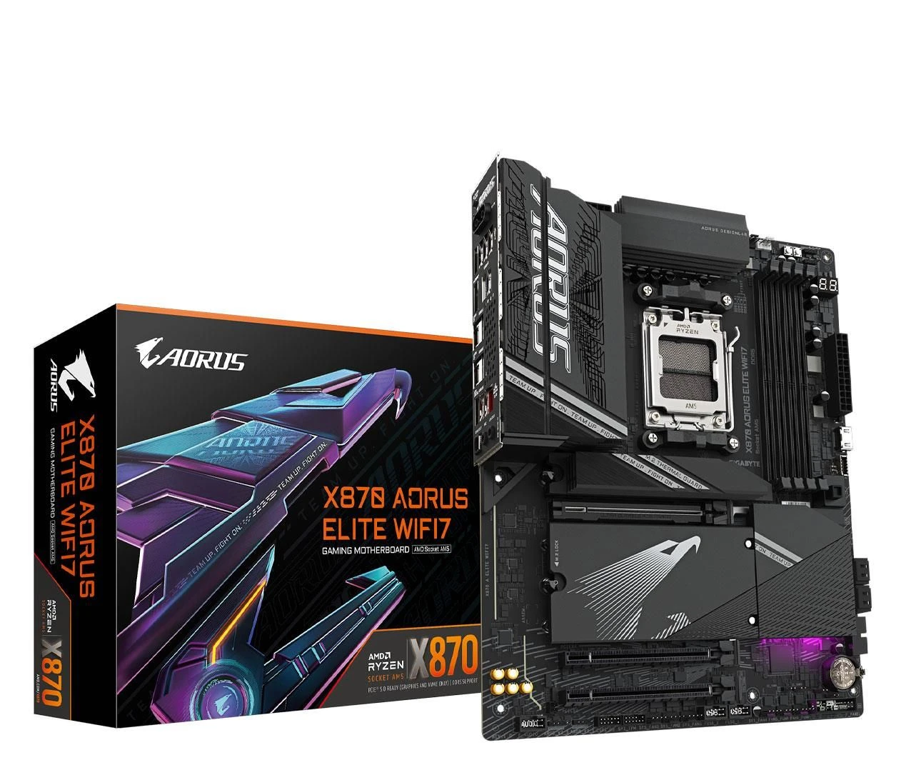 Материнская плата Gigabyte X870 AORUS ELITE WIFI7 EU