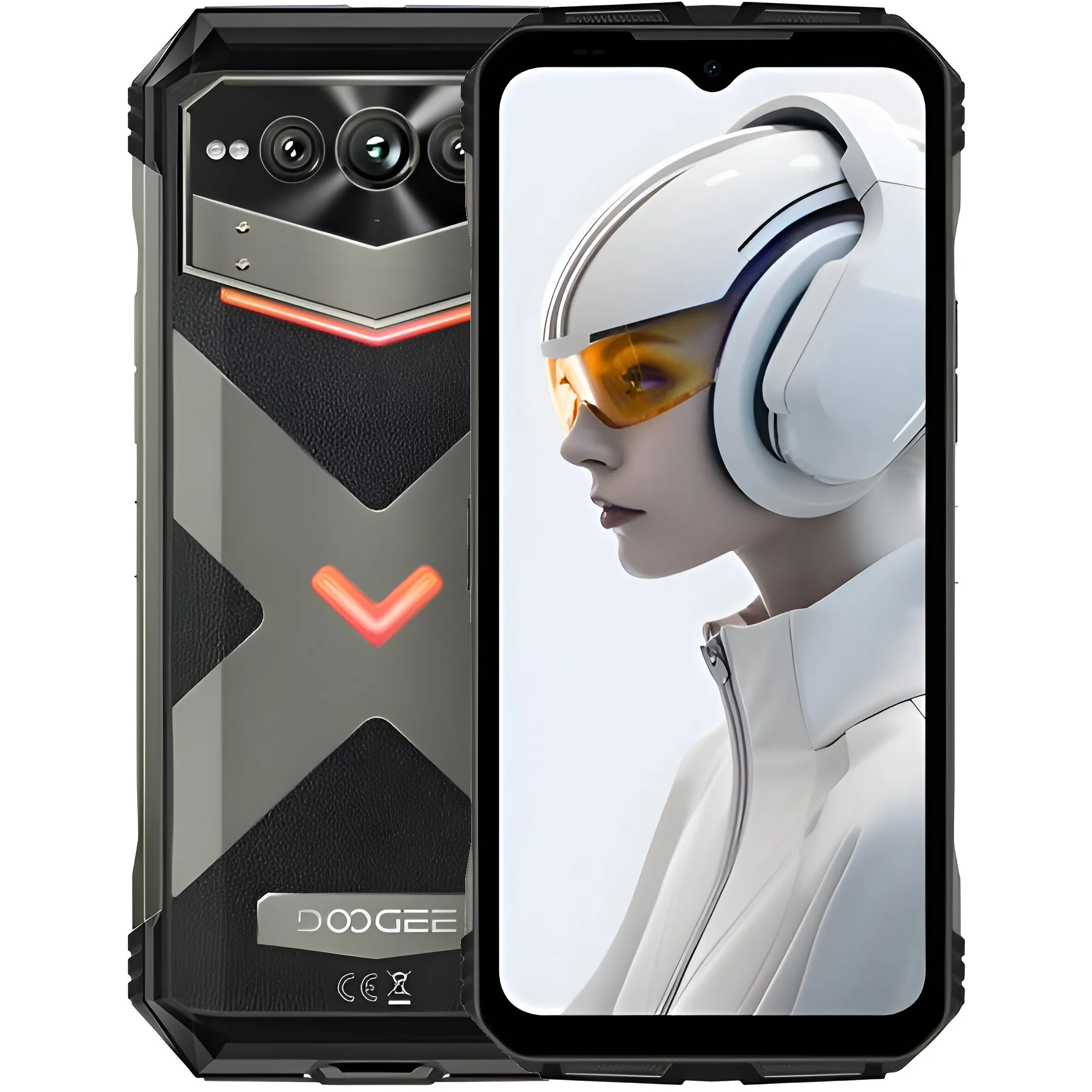 Мобільний телефон DOOGEE V Max Plus 16/512GB Pewter Gray