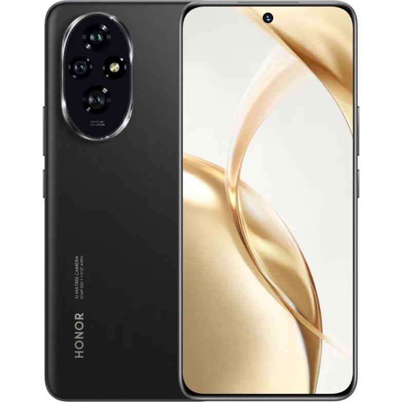 Мобільний телефон Honor 200 12/256GB Black Europe