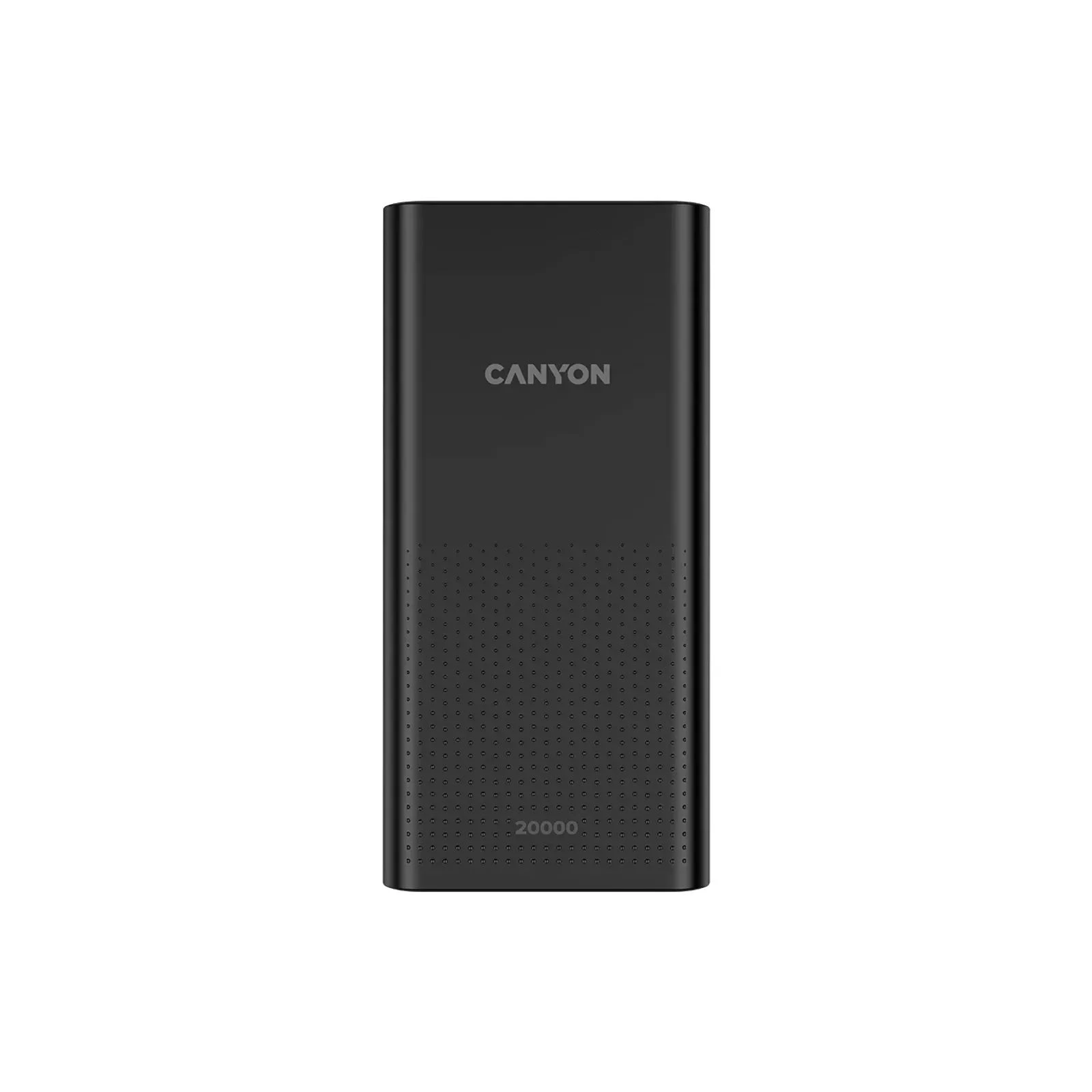 Мобільна батарея Canyon 20000mAh, Input 5V/2A, Output 5V/2.1A(Max), Black (CNE-CPB2001B) (UA)