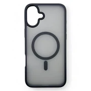 Чехол для мобильного телефона BeCover Metal Buttons Case (MagSafe) для Apple iPhone 16 Plus Black (712093) (UA)