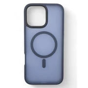 Чехол для мобильного телефона BeCover Metal Buttons Case (MagSafe) для Apple iPhone 16 Pro Max Blue (712100) (UA)
