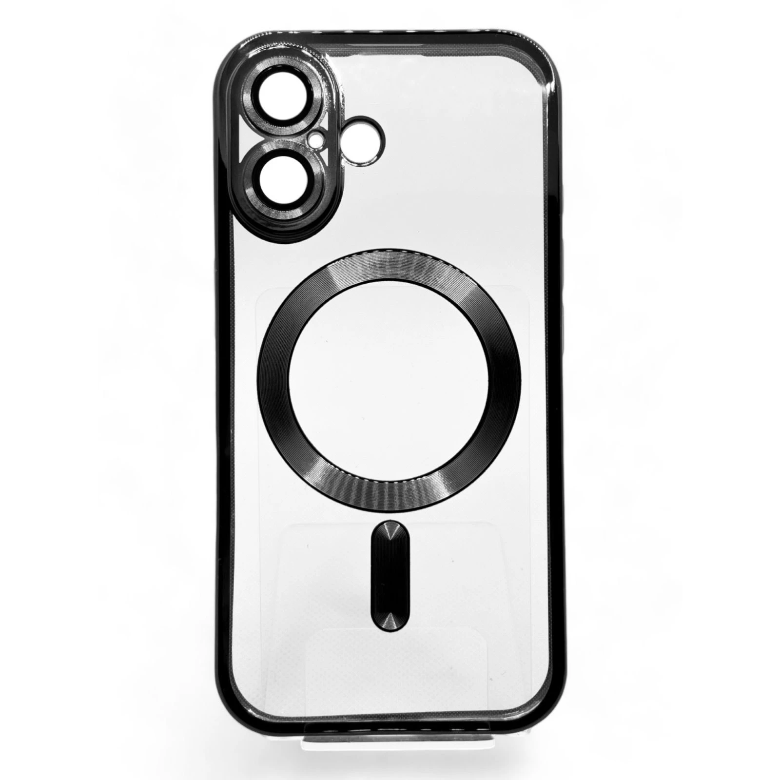 Чехол для мобильного телефона BeCover TPU Chrome Case (MagSafe) для Apple iPhone 16 Plus Black (712075) (UA)