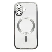 Чохол для мобільного телефону BeCover TPU Chrome Case (MagSafe) для Apple iPhone 16 Plus Silver (712078) (UA)