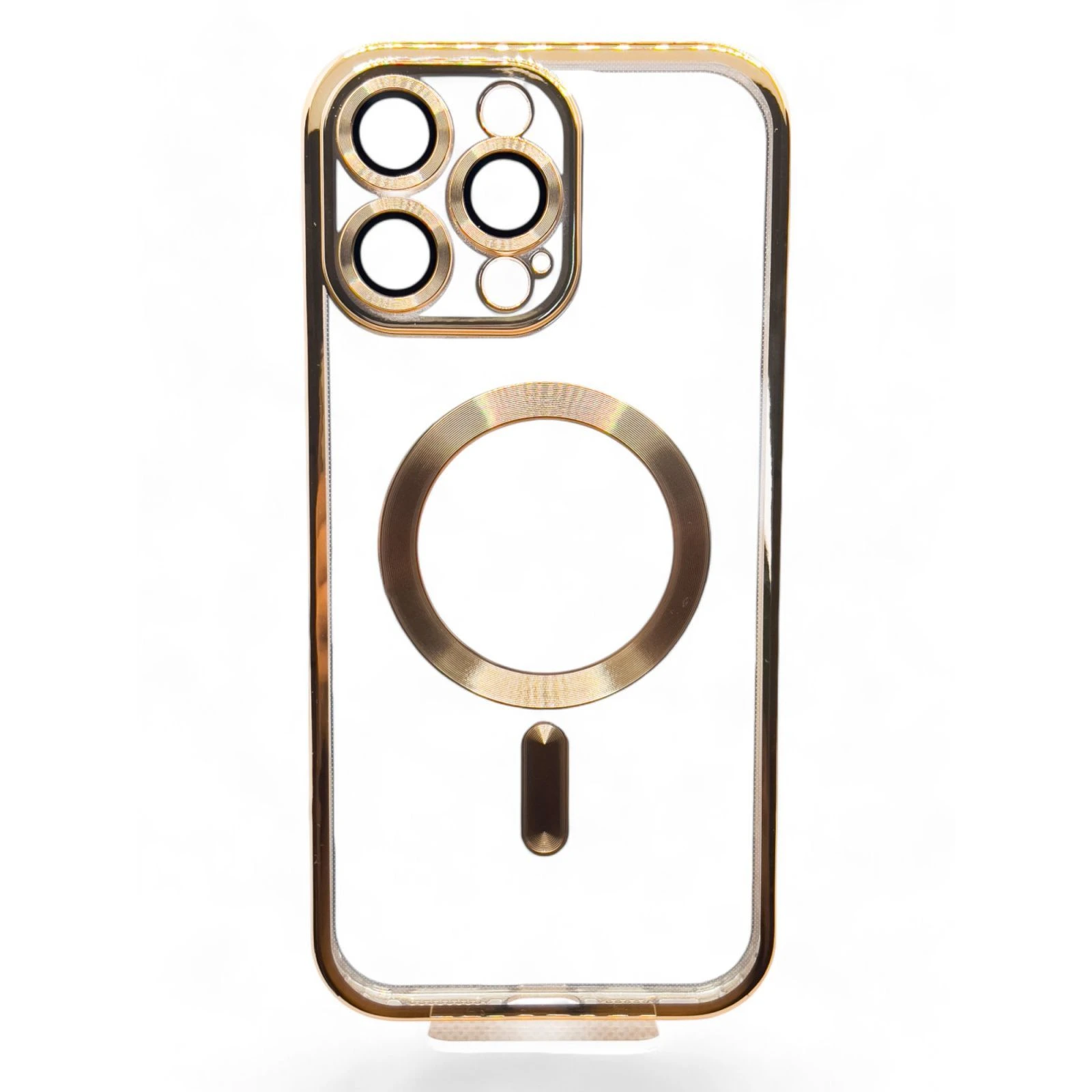 Чохол для мобільного телефону BeCover TPU Chrome Case (MagSafe) для Apple iPhone 16 Pro Gold (712081) (UA)