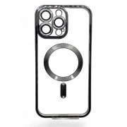 Чохол для мобільного телефону BeCover TPU Chrome Case (MagSafe) Apple iPhone 16 Pro Max Black (712085) (UA)