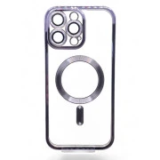 Чохол для мобільного телефону BeCover TPU Chrome Case (MagSafe) для Apple iPhone 16 Pro Purple (712084) (UA)