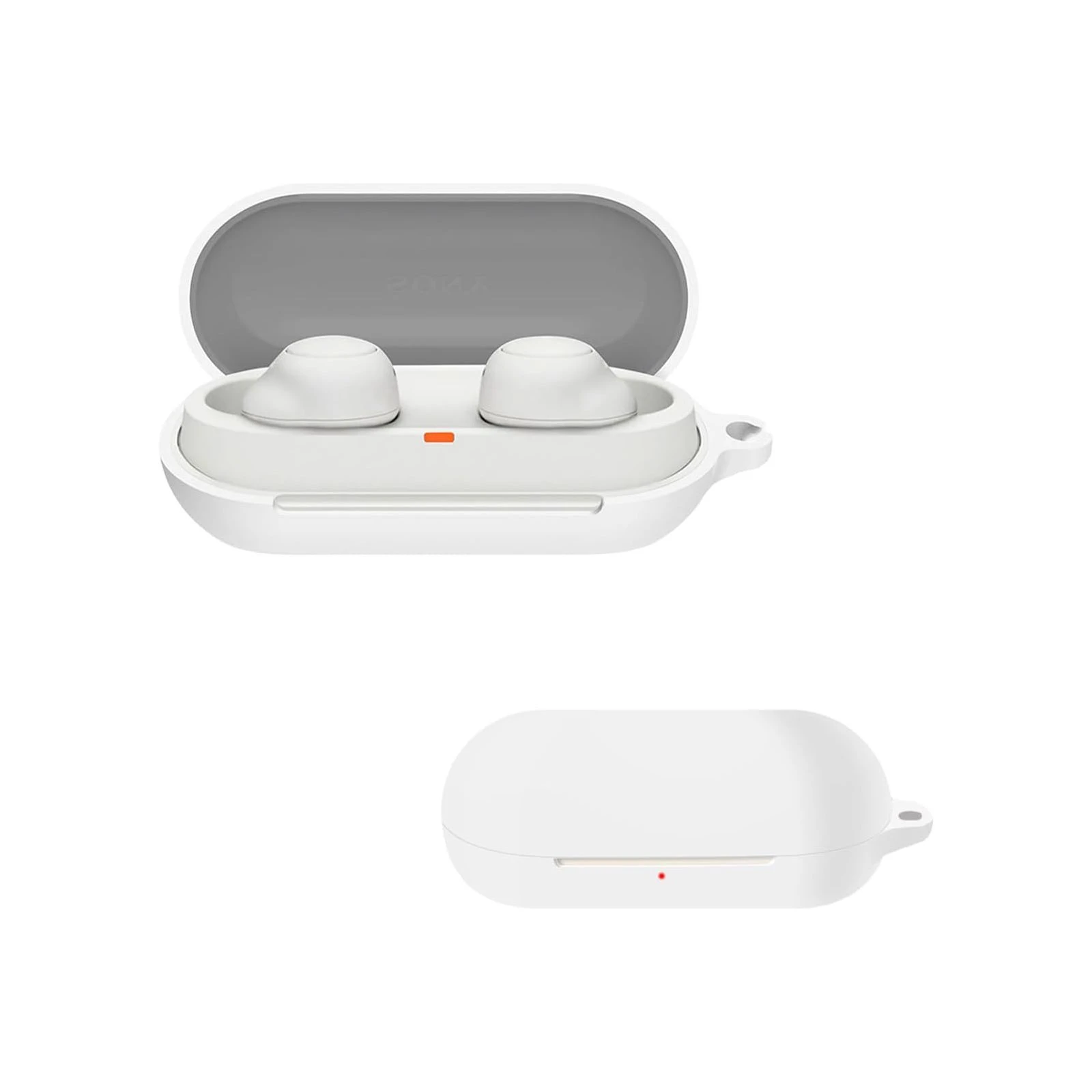 Чохол для навушників BeCover Silicon для Sony WF-C700N White (712034) (UA)