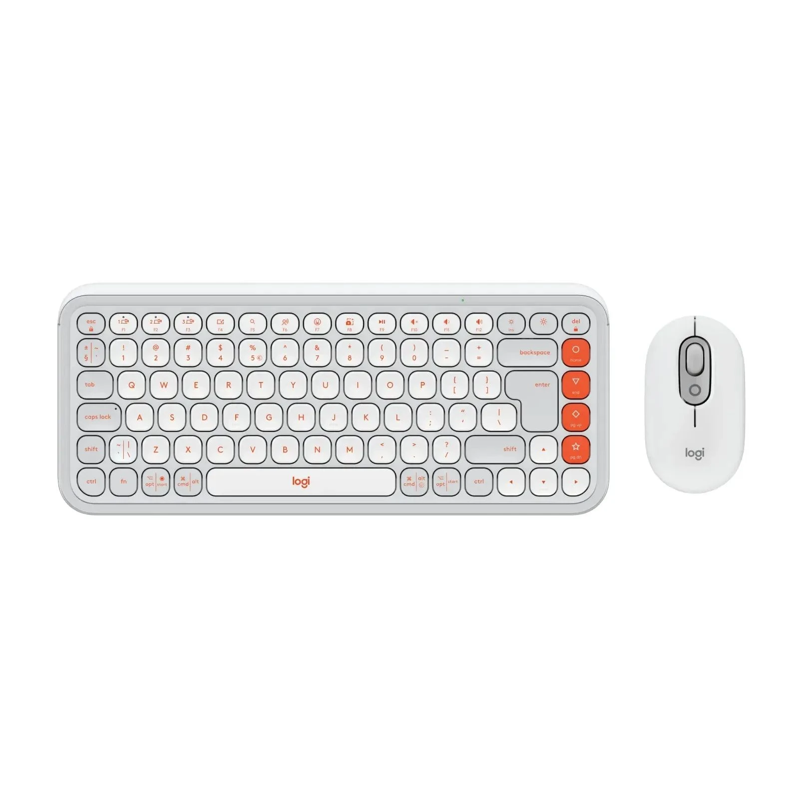 Комплект Logitech POP Icon Combo Bluetooth UA Off-White (920-013141) (UA)