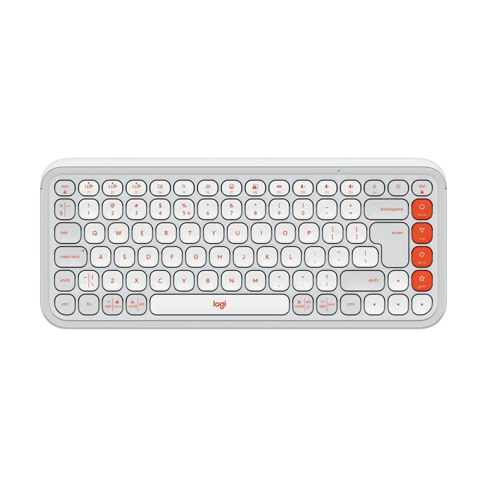 Клавіатура Logitech POP Icon Keys Bluetooth UA Off-White (920-013072) (UA)