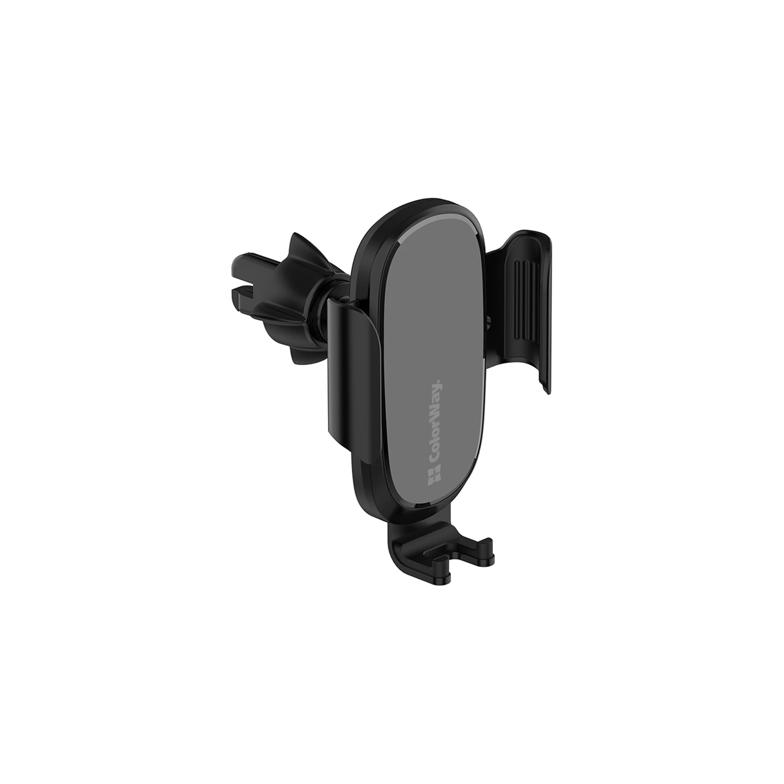 Універсальний автотримач ColorWay Air Vent Car Wireless Charger 15W Black (CW-CHAW038Q-BK) (UA)