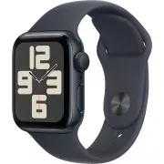 Apple Watch Series SE2 GPS 40mm Midnight Aluminium Case with Midnight Sport Band S/M (MXE73)