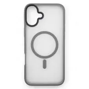 Чехол для мобильного телефона BeCover Metal Buttons Case (MagSafe) для Apple iPhone 16 Plus Gray (712095) (UA)