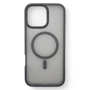 Чехол для мобильного телефона BeCover Metal Buttons Case (MagSafe) для Apple iPhone 16 Pro Max Black (712099) (UA)