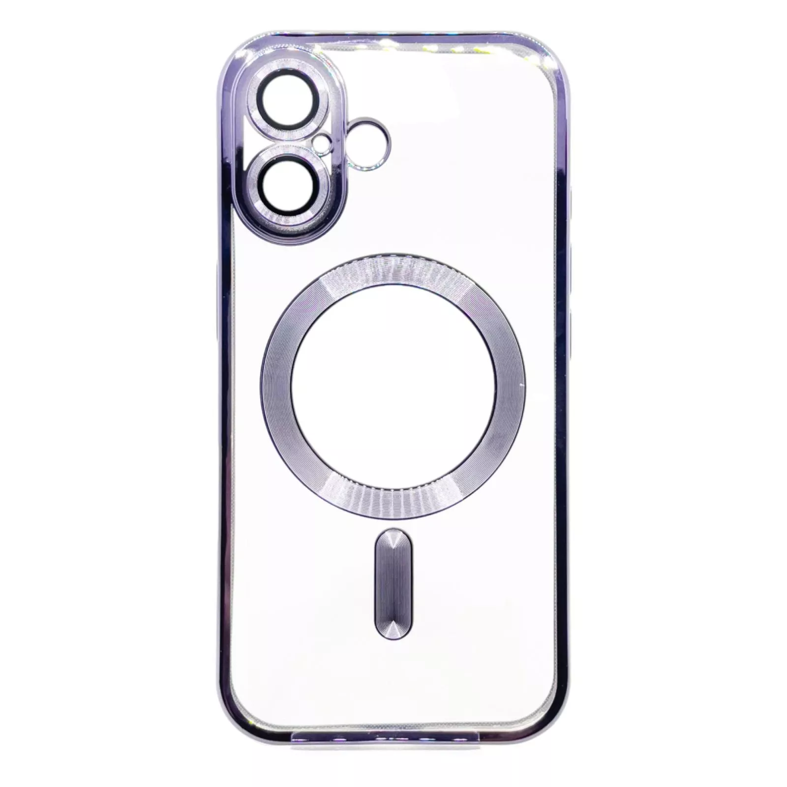 Чохол для мобільного телефону BeCover TPU Chrome Case (MagSafe) Apple iPhone 16 Purple (712074) (UA)