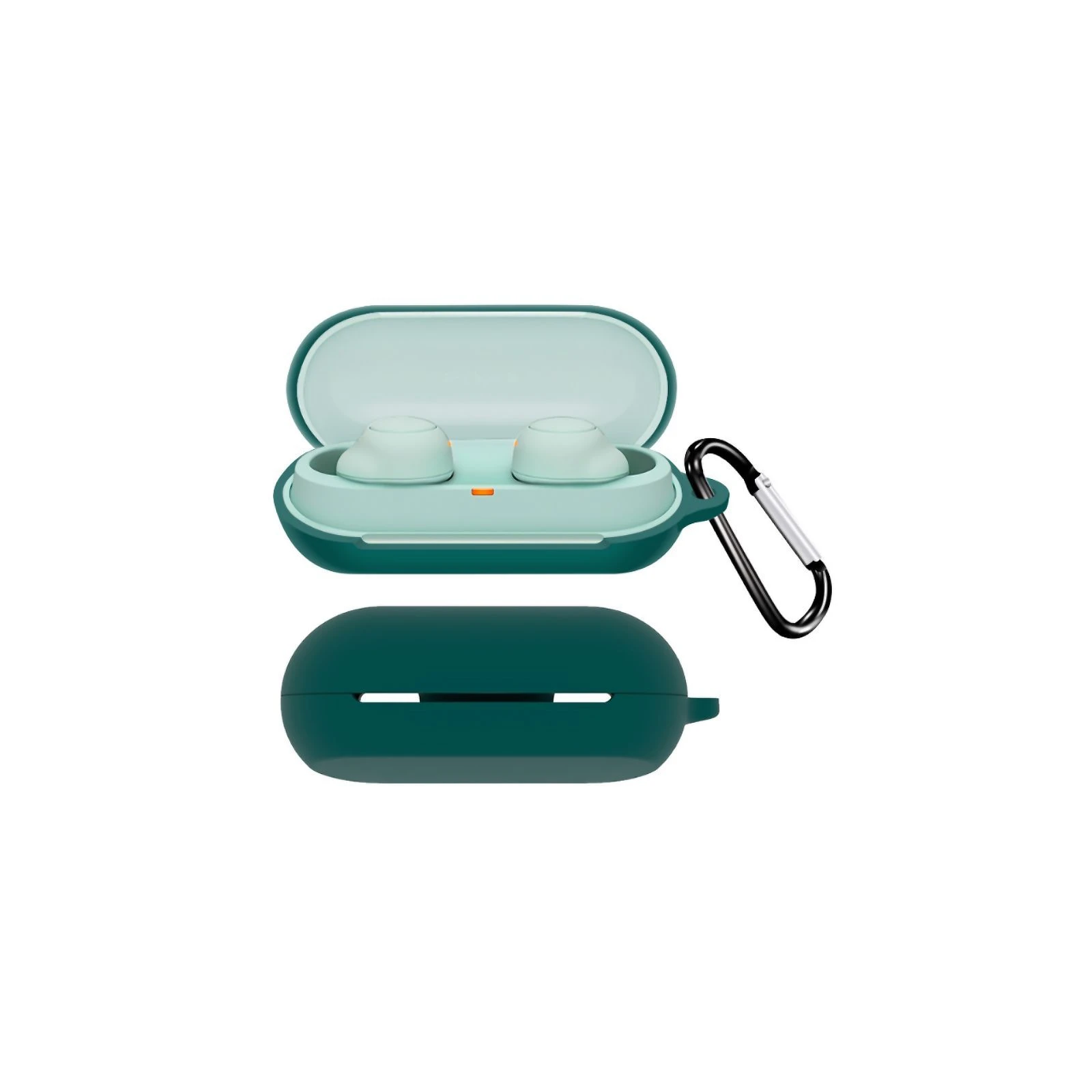 Чохол для навушників BeCover Silicon для Sony WF-C700N Dark Green (712030) (UA)