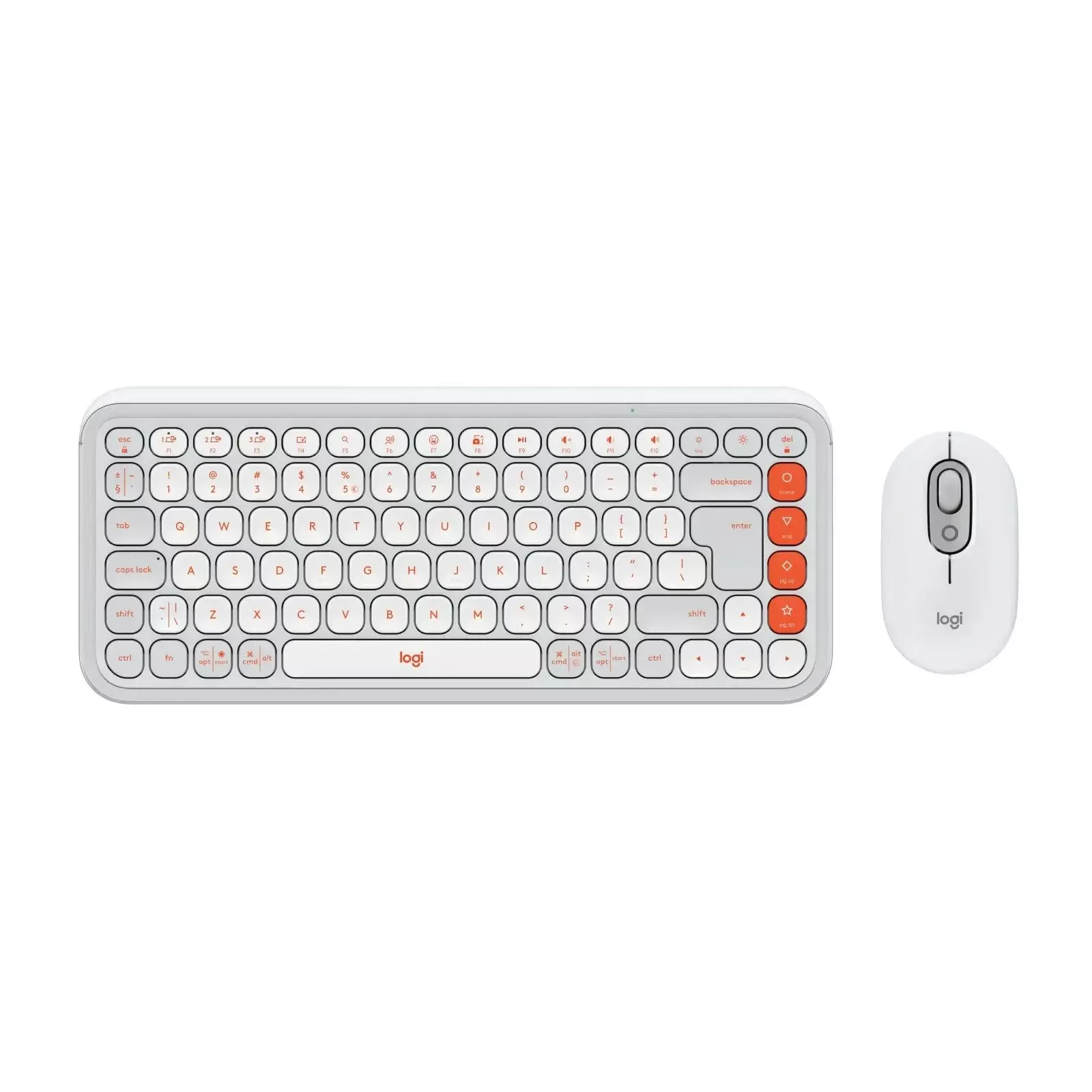 Комплект Logitech POP Icon Combo Bluetooth UA Off-White (920-013141) (UA)
