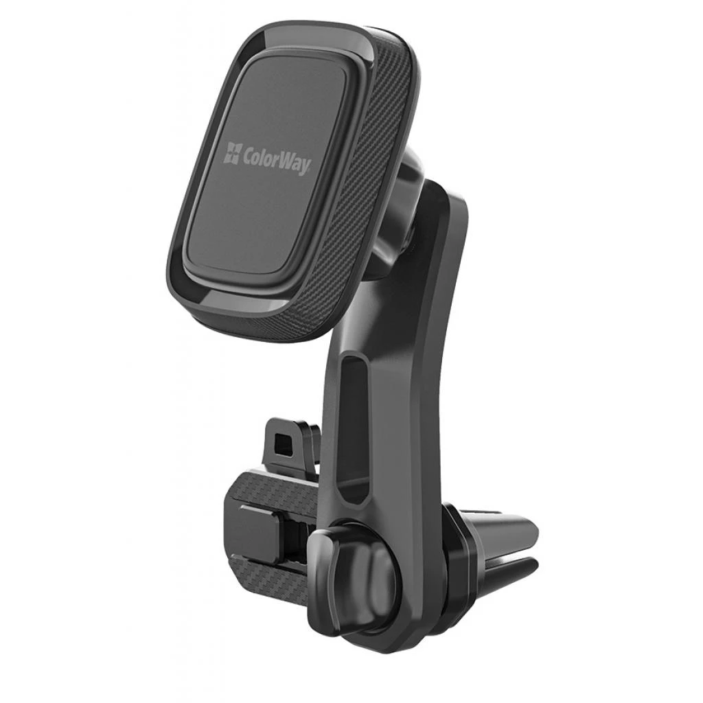 Універсальний автотримач ColorWay Air Vent-3 (360 rotation) magnetic Gray (CW-CHM07-GR) (UA)