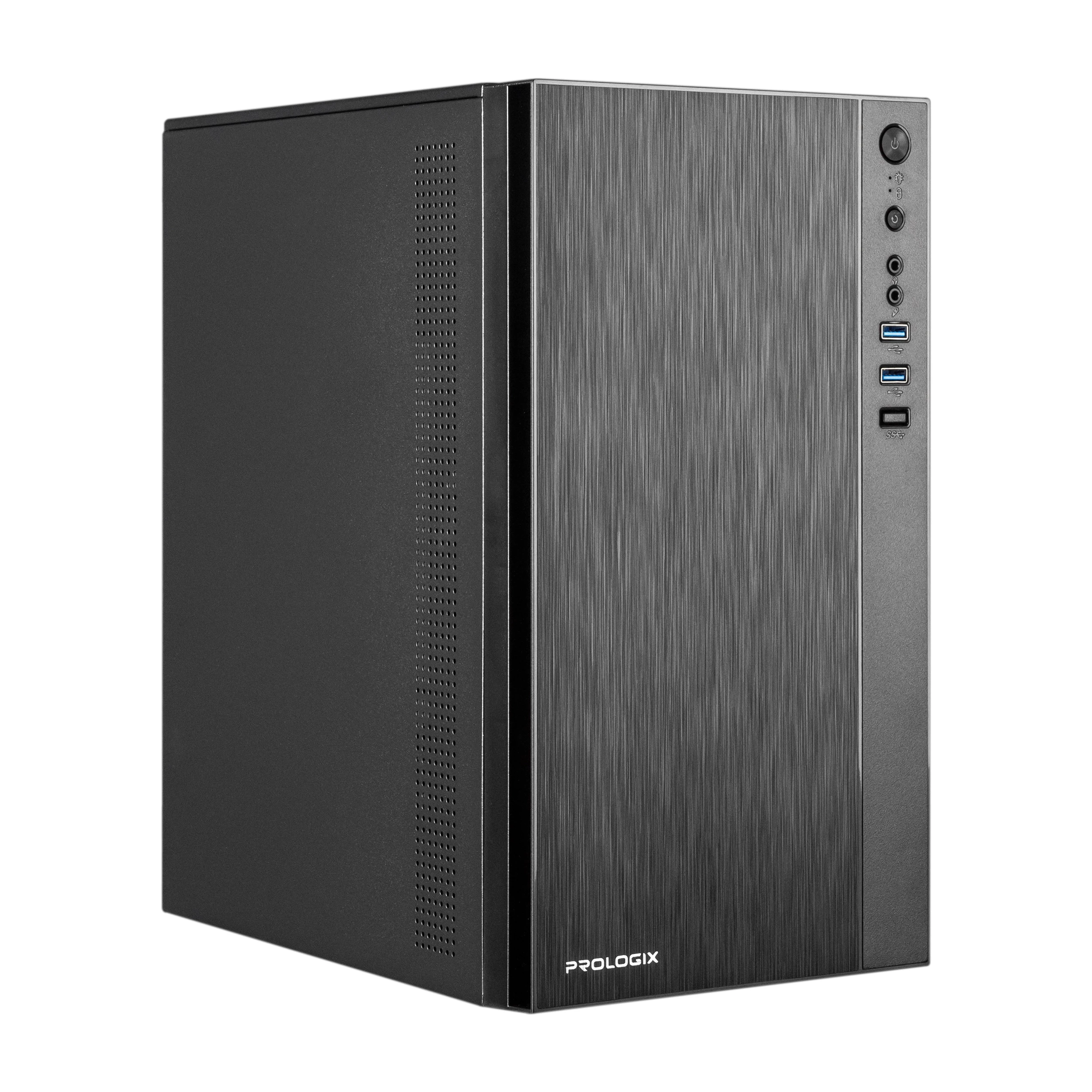Корпус Prologix E124 400W Black (UA)