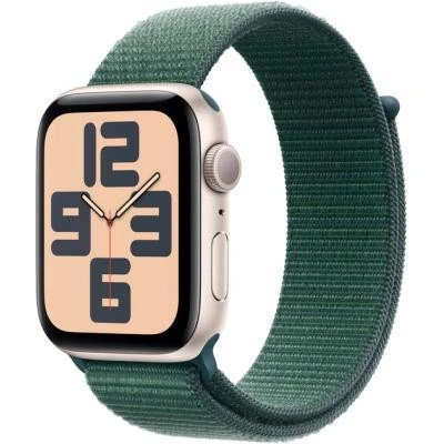 Годинники Apple Watch SE 2 GPS 40mm Starlight Aluminium Case w. Lake Green Sport Loop (MXEH3)