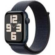 Apple Watch SE 2 GPS 44mm Midnight Aluminium Case w. Ink Sport Loop (MXEP3)