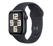 Apple Watch SE 2 GPS + Cellular 40mm Midnight Aluminum Case w. Midnight S. Band - M/L (MRGA3)