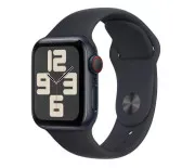 Apple Watch SE 2 GPS + Cellular 40mm Midnight Aluminum Case w. Midnight S. Band - M/L (MRGA3)