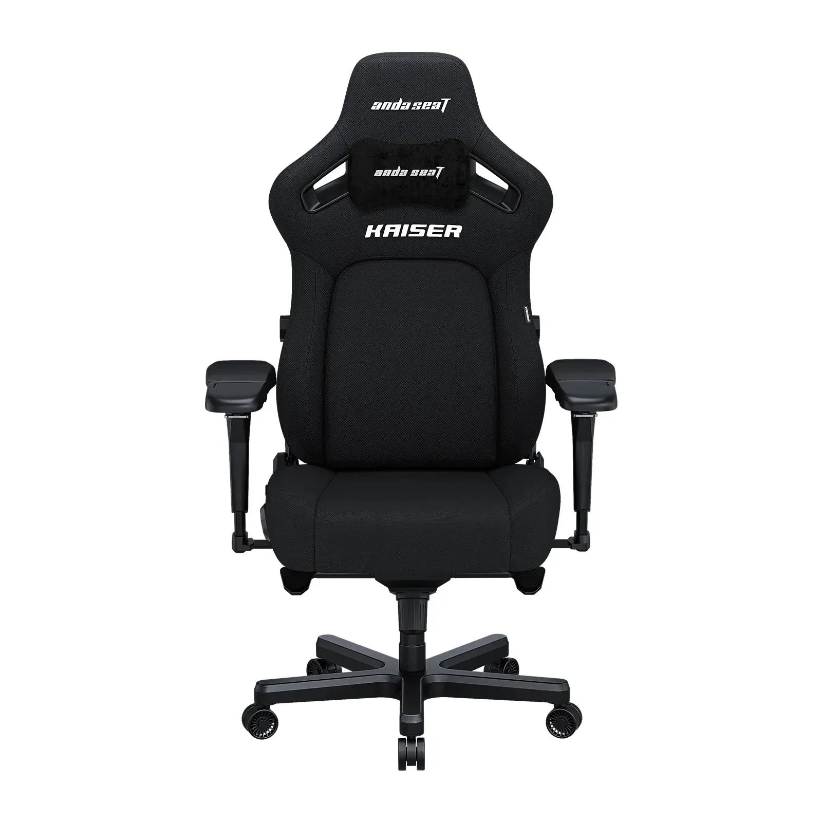 Ігрове крісло Anda Seat Kaiser 4 Fabric Size XL Black (AD12YDDC-XLL-20-B-CF) (UA)