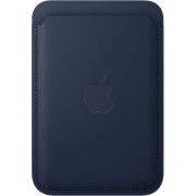 Чохол для мобільного телефону Apple iPhone FineWoven Wallet with MagSafe - Deep Blue (MA6X4ZM/A) (UA)