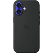 Чохол для мобільного телефону Apple iPhone16 Silicone Case with MagSafe - Black (MYY13ZM/A) (UA)