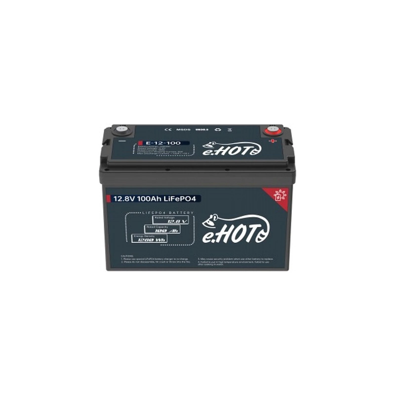 Акумуляторна батарея LiFePo4 Enot 12.8V 100Ah (MP-12100) (UA)