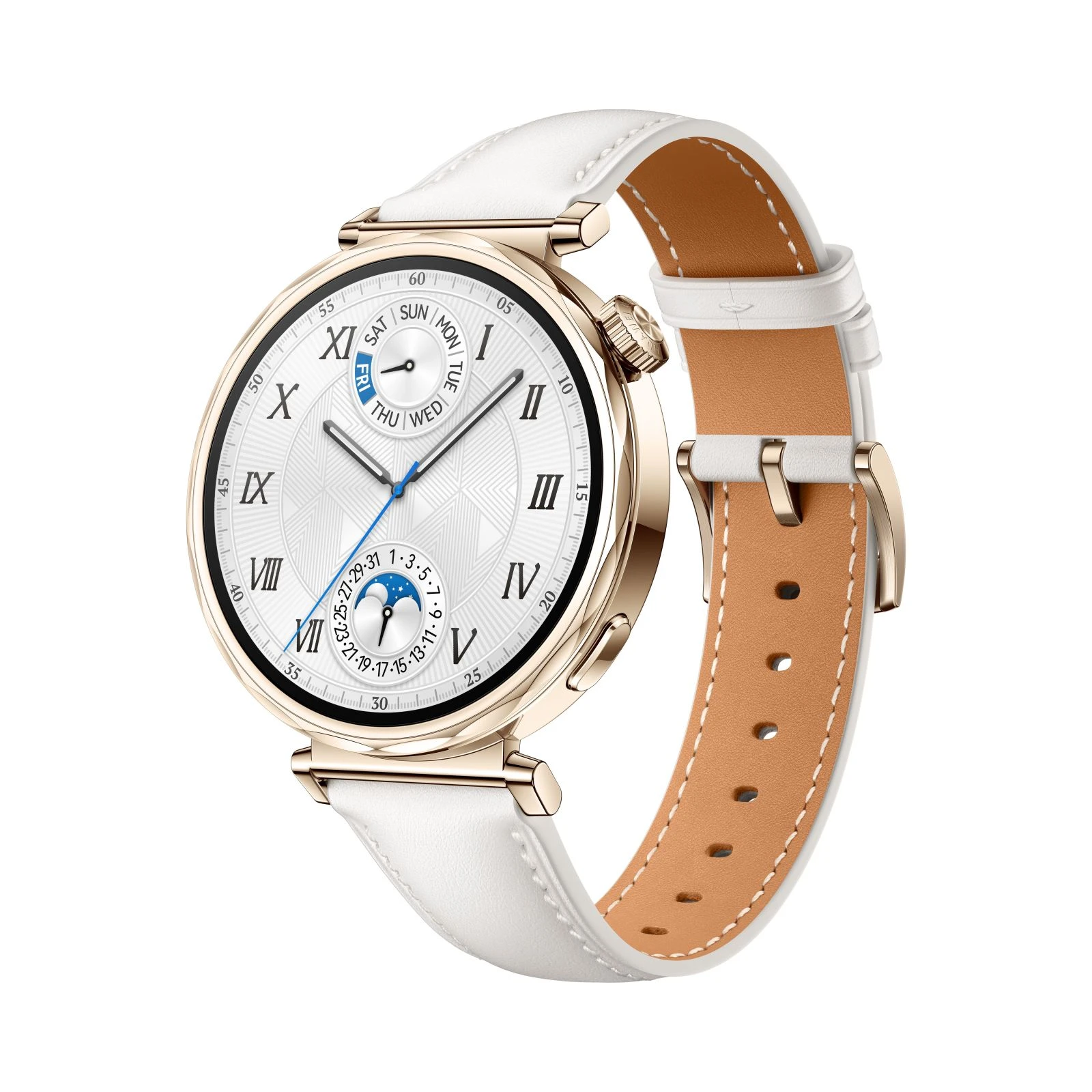Смарт-часы Huawei WATCH GT 5 41mm White Leather (55020DJT) (UA)