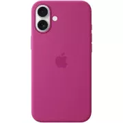 Чехол для мобильного телефона Apple iPhone 16 Plus Silicone Case with MagSafe - Fuchsia (MYYE3ZM/A) (UA)