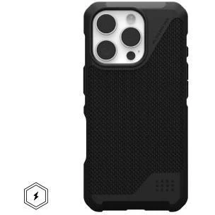 Чехол для смартфона URBAN ARMOR GEAR iPhone 16 Pro Metropolis LT Magsafe, Kevlar Black (114452113940) (UA)