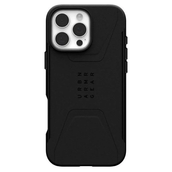 Чехол для смартфона URBAN ARMOR GEAR iPhone 16 Pro Max, Civilian Magsafe, Black (114445114040) (UA)