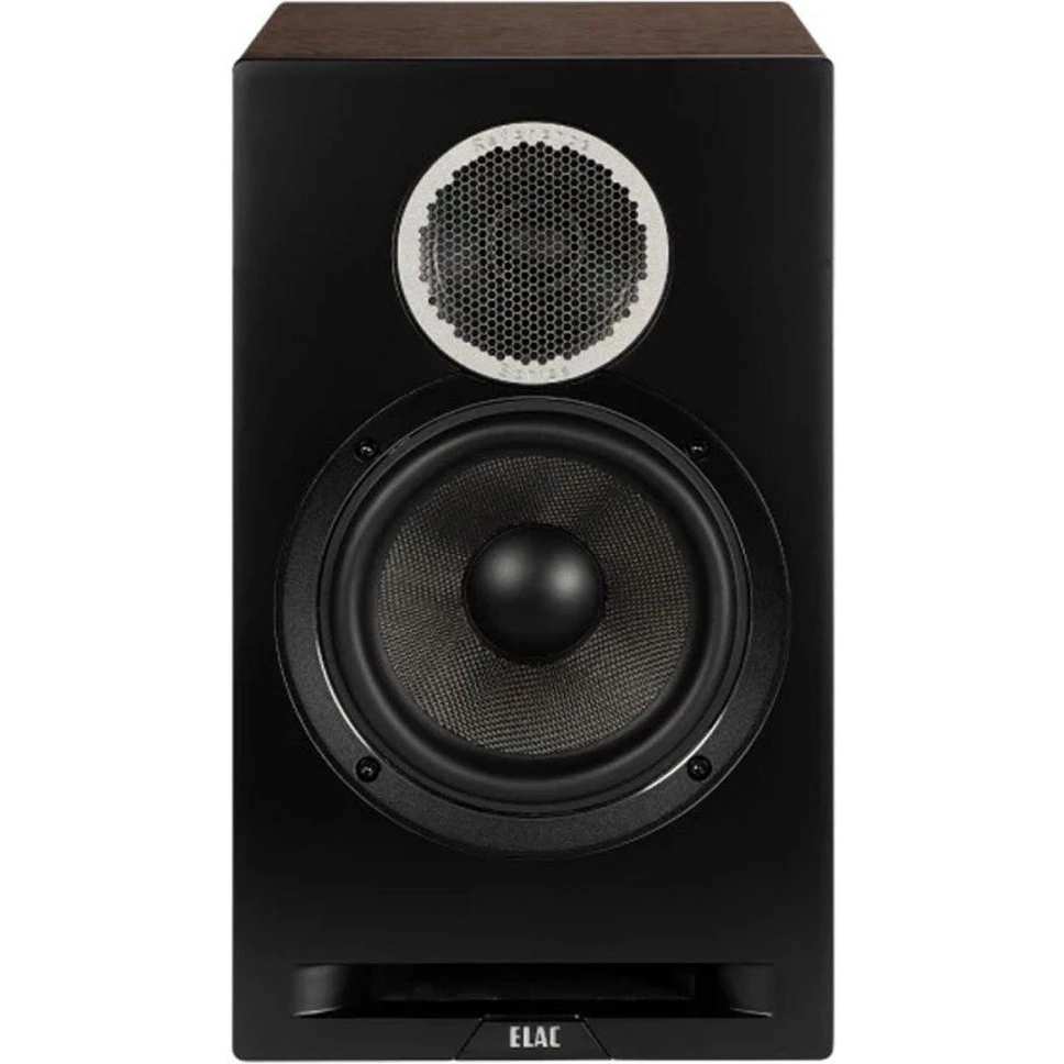 Акустическая система Elac Debut Reference DBR62 Black Baffle Wallnut Cabinet (32400)