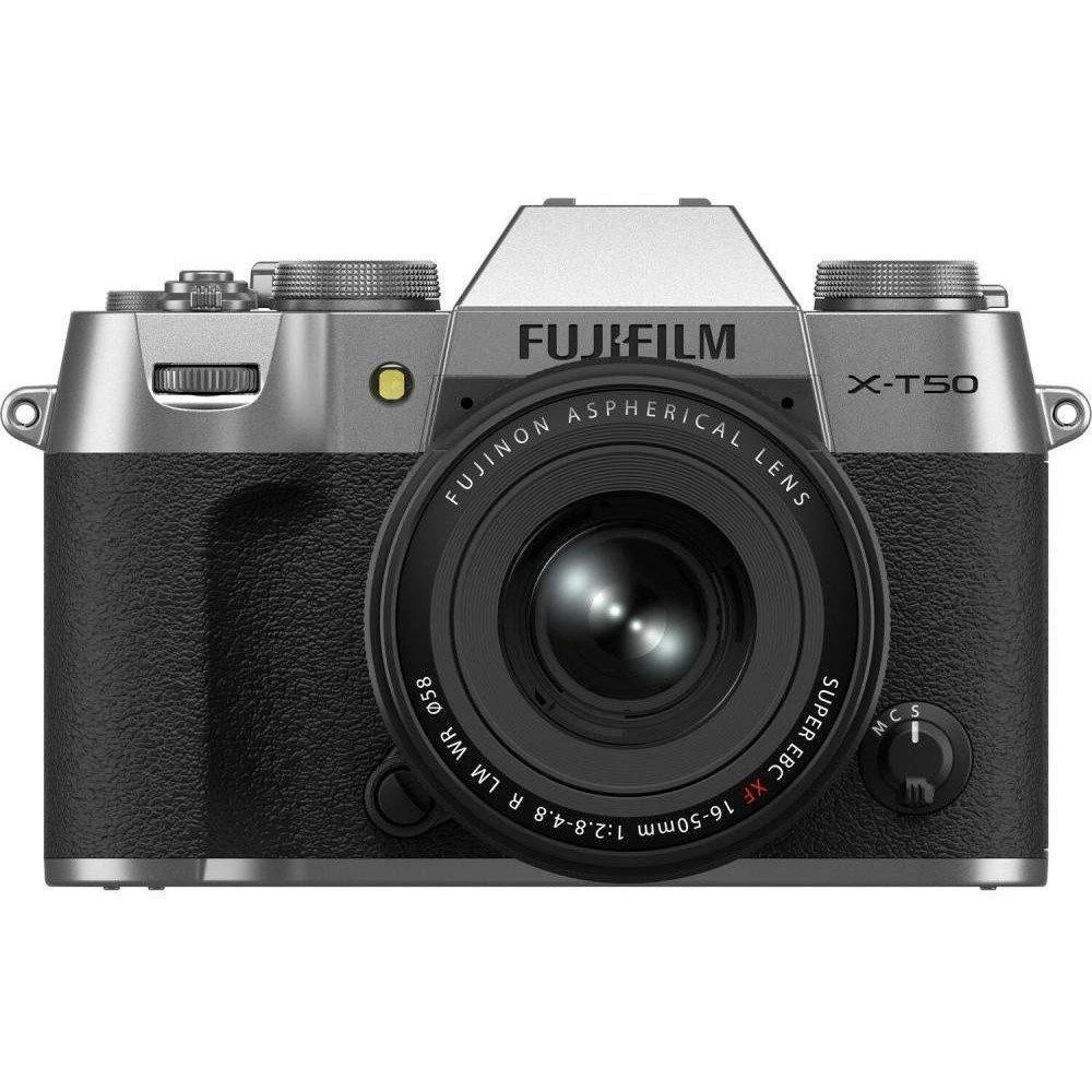 Фотоаппарат Fujifilm X-T50 kit 16-50mm f/2,8-4,8R LM WR Silver (16828569) (UA)