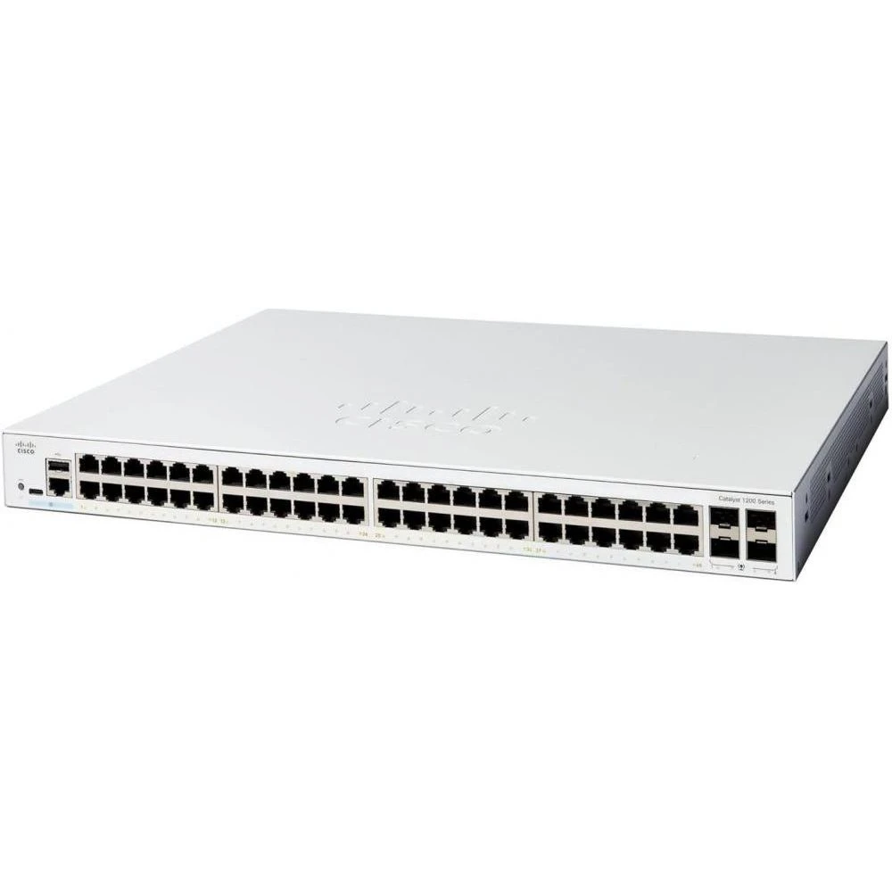 Комутатор керований рівня 2 Cisco Catalyst 1200 (C1200-48P-4G) (UA)