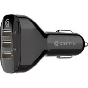 Автомобильное зарядное устройство Griffin 3-Port 4.8A USB Black (GP-008-BLK)