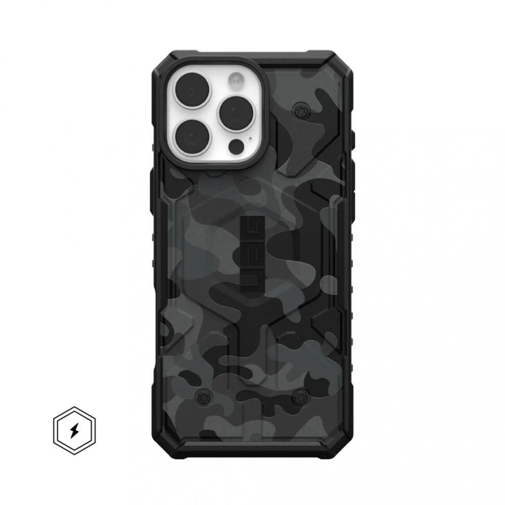 Чохол для смартфону URBAN ARMOR GEAR iPhone 16 Pro Max Pathfinder SE Magsafe, Midnight Camo (114472114061) (UA)