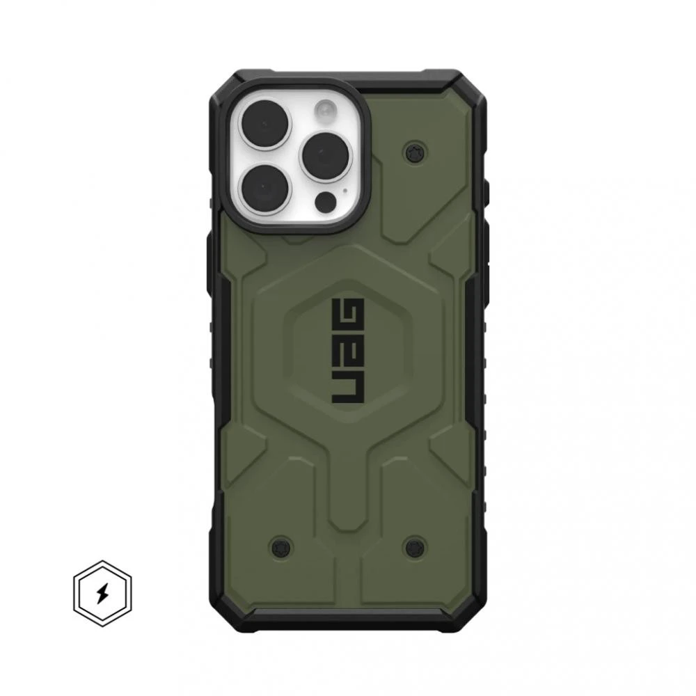 Чехол для смартфона URBAN ARMOR GEAR iPhone 16 Pro Max, Pathfinder Magsafe, Olive Drab (114469117272) (UA)