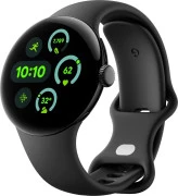 Смарт-часы Google Pixel Watch 3 41 mm Wi-Fi Matte Black Aluminum Case/Obsidian Active Band