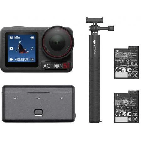 Екшн камера DJI Osmo Action 5 Pro Adventure Combo (CP.OS.00000378.01, CP.OS.00000350.01)